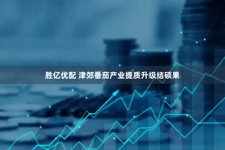 胜亿优配 津郊番茄产业提质升级结硕果